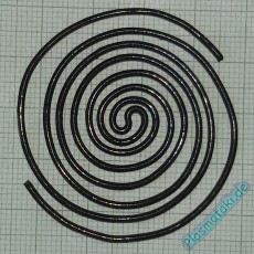 Ying-Yang spiral 4cm lacquer