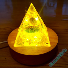 Plasma Orgon Pyramide Goldenes-Ohm