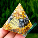 Plasma Orgon Pyramide Goldene-Spule